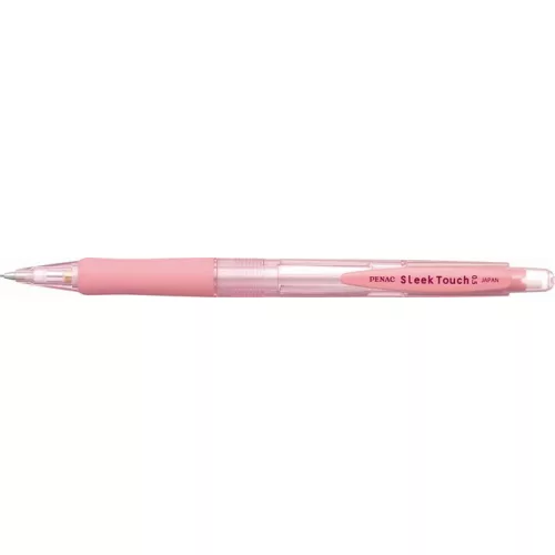 Nyomósirón, 0,5 mm, rózsaszín tolltest, PENAC "SleekTouch"