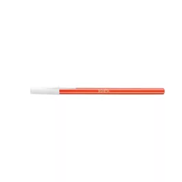   Golyóstoll, 0,7 mm, kupakos, ICO "Signetta", piros