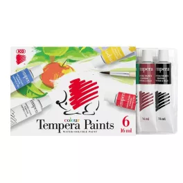 Tempera készlet, 6 darabos, ICO "Süni"