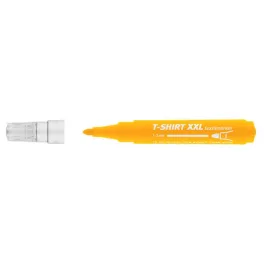   Textilmarker, 1-3 mm, kúpos, ICO "XXL T-Shirt", sárga