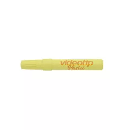   Szövegkiemelő, 1-4 mm, ICO "Videotip", pasztell sárga