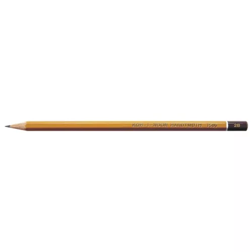 Grafitceruza, 2B, hatszögletű, KOH-I-NOOR "1500"