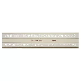 Betűsablon, 5 mm, KOH-I-NOOR