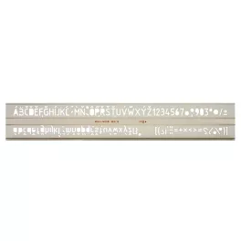 Betűsablon, 10 mm, KOH-I-NOOR