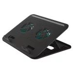 Notebook állvány, ventilátorral, USB, TRUST "Cyclone"