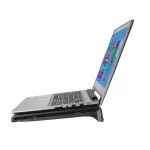 Notebook állvány, ventilátorral, USB, TRUST "Azul"