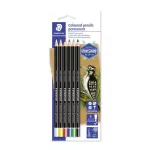 Jelölőceruza készlet, mindenre író, vízálló, STAEDTLER "Lumocolor® permanent glasochrom 108 20", 6 különböző szín