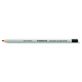   Jelölőceruza, hatszögletű, mindenre író, lemosható (omnichrom), STAEDTLER "Lumocolor 108", fekete