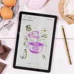 Érintőceruza, érintőképernyős készülékekhez, EMR, STAEDTLER "Noris Digital Classic 180 22", sárga
