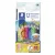 Akvarell ceruza készlet, hatszögletű, ecsettel, STAEDTLER "Noris® aquarell 144 10", 12 különböző szín