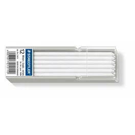  Jelölőkréta hegy, mindenre író, lemosható (omnichrom), STAEDTLER "Lumocolor 218", fehér