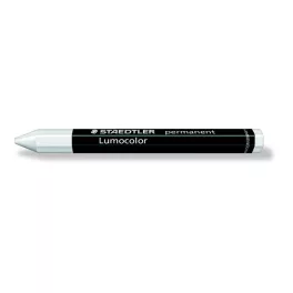   Jelölőkréta, mindenre író, vízálló (omnigraph), STAEDTLER "Lumocolor 236", fehér