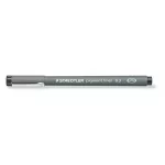 Tusfilc, 0,3 mm, STAEDTLER "Pigment Liner 308", fekete