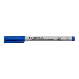   Alkoholmentes marker, OHP, 0,4 mm, STAEDTLER "Lumocolor® 311 S", kék