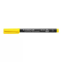   Alkoholos marker, OHP, 0,4 mm, STAEDTLER "Lumocolor® 313 S", sárga