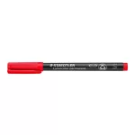 Alkoholos marker, OHP, 0,4 mm, STAEDTLER "Lumocolor® 313 S", piros