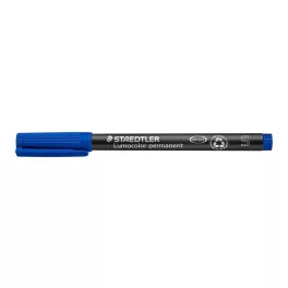   Alkoholos marker, OHP, 0,4 mm, STAEDTLER "Lumocolor® 313 S", kék