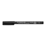 Alkoholos marker, OHP, 0,4 mm, STAEDTLER "Lumocolor® 313 S", fekete