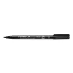 Alkoholos marker, OHP, 1-2,5 mm, STAEDTLER "Lumocolor® 314 B", fekete