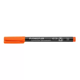   Alkoholos marker, OHP, 1 mm, STAEDTLER "Lumocolor® 317 M", narancssárga