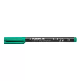   Alkoholos marker, OHP, 1 mm, STAEDTLER "Lumocolor® 317 M", zöld