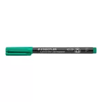 Alkoholos marker, OHP, 0,6 mm, STAEDTLER "Lumocolor® 318 F", zöld