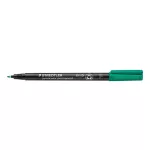 Alkoholos marker, OHP, 0,6 mm, STAEDTLER "Lumocolor® 318 F", zöld