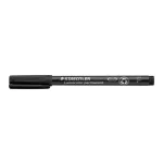 Alkoholos marker, OHP, 0,6 mm, STAEDTLER "Lumocolor® 318 F", fekete