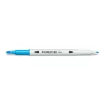 Textilfilc, kétvégű, STAEDTLER® "3190", 12 különböző szín