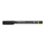 Alkoholos marker, 1 mm, kúpos, STAEDTLER "Lumocolor® garden 319 GM", fekete