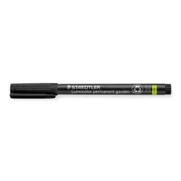   Alkoholos marker, 1 mm, kúpos, STAEDTLER "Lumocolor® garden 319 GM", fekete