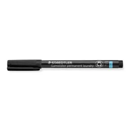   Textil jelölő alkoholos marker, 0,6 mm, kúpos, STAEDTLER "Lumocolor® laundry 319 LM", fekete