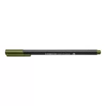 Tűfilc, 0,3 mm, STAEDTLER "Triplus 334", olivazöld