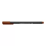 Tűfilc, 0,3 mm, STAEDTLER "Triplus 334", középbarna