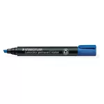 Alkoholos marker, 2-5 mm, vágott, STAEDTLER "Lumocolor® 350", kék