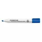 Táblamarker, 2-5 mm, vágott, STAEDTLER "Lumocolor® 351 B", kék