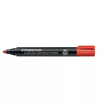 Alkoholos marker, 2 mm, kúpos, STAEDTLER "Lumocolor® 352", piros