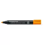 Alkoholos marker, 2 mm, kúpos, STAEDTLER "Lumocolor® 352", narancssárga