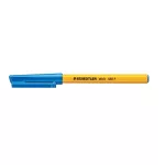 Golyóstoll, 0,3 mm, kupakos, STAEDTLER "Stick 430 F", kék