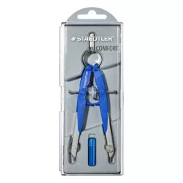   Körző készlet, precíziós, 2 darabos, STAEDTLER "Mars Comfort 556"