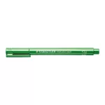 Dekormarker, 1-2 mm, kúpos, STAEDTLER "8323", metálzöld