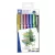 Dekormarker, 1-2 mm, kúpos, STAEDTLER "8323", 6 különböző metál szín, ajándék fekete tusfilccel