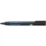 Alkoholos marker, 1-3 mm, kúpos, SCHNEIDER "Maxx 130", fekete