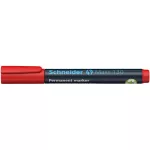 Alkoholos marker, 1-3 mm, kúpos, SCHNEIDER "Maxx 130", piros