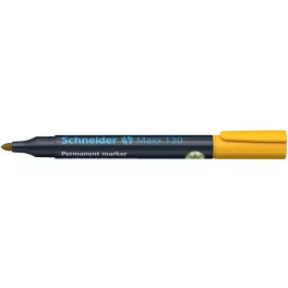   Alkoholos marker, 1-3 mm, kúpos, SCHNEIDER "Maxx 130", sárga