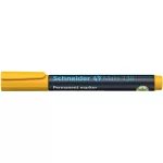 Alkoholos marker, 1-3 mm, kúpos, SCHNEIDER "Maxx 130", sárga