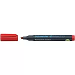 Alkoholos marker, 1-4 mm, vágott, SCHNEIDER "Maxx 133", piros