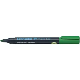   Alkoholos marker, 1-4 mm, vágott, SCHNEIDER "Maxx 133", zöld
