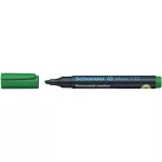 Alkoholos marker, 1-4 mm, vágott, SCHNEIDER "Maxx 133", zöld