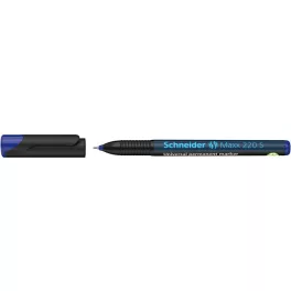  Alkoholos marker, OHP, 0,4 mm, SCHNEIDER "Maxx 220 S", kék